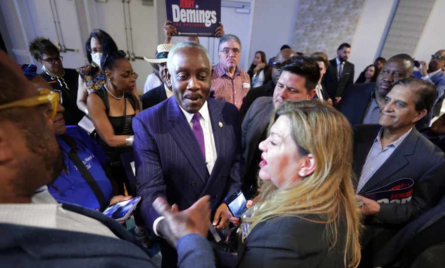 Demings enters Florida gubernatorial race against 20 candidates