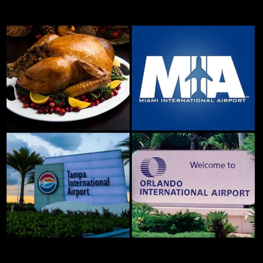 Florida airports prepare for record-breaking Thanksgiving travel