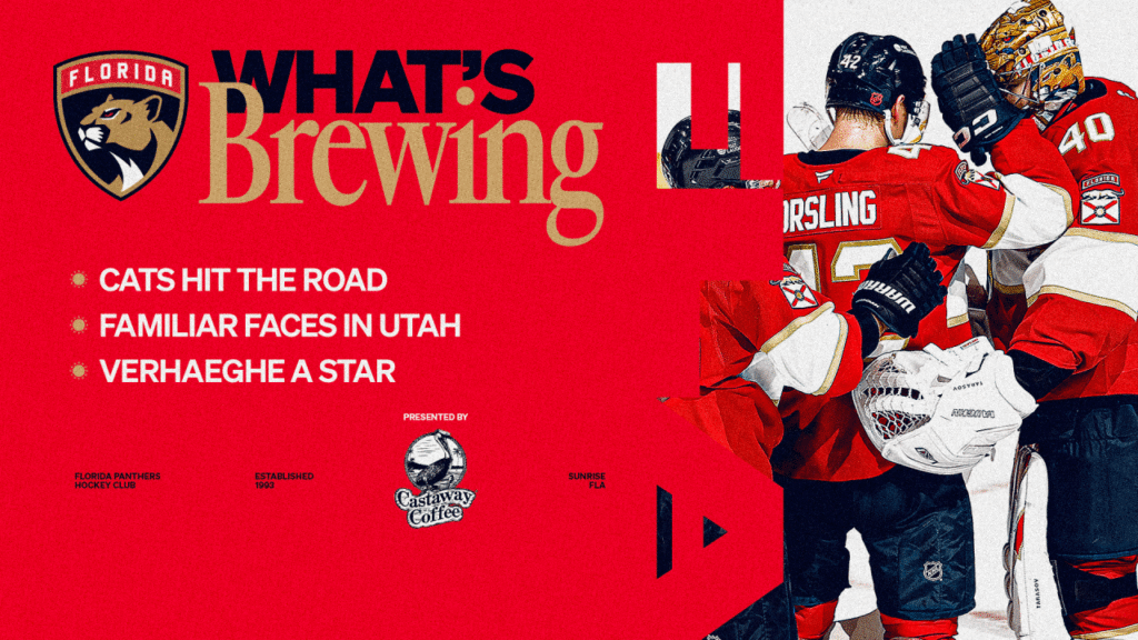 What’s Brewing: Panthers on the road after big weekend in Sunrise