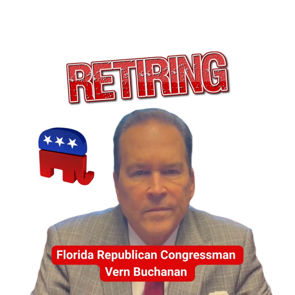 Congressman Vern Buchanan announces retirement after 20 years in Congress