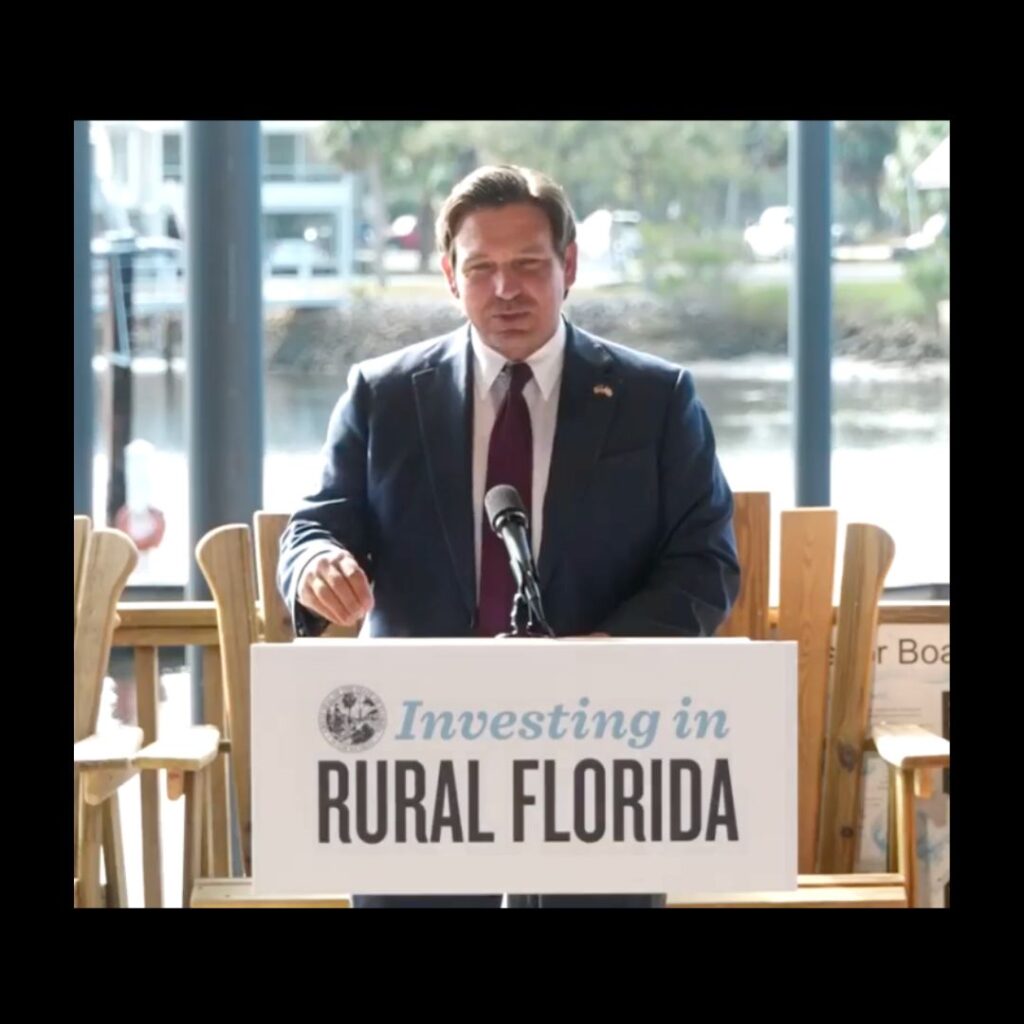 Ron DeSantis announces additional $167.5 million in infrastructure improvements for 34 rural communities in Florida