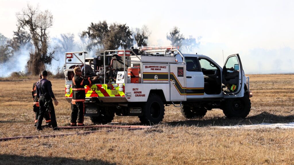 Dozens of wildfires rage in Hillsborough, Polk amid severe drought