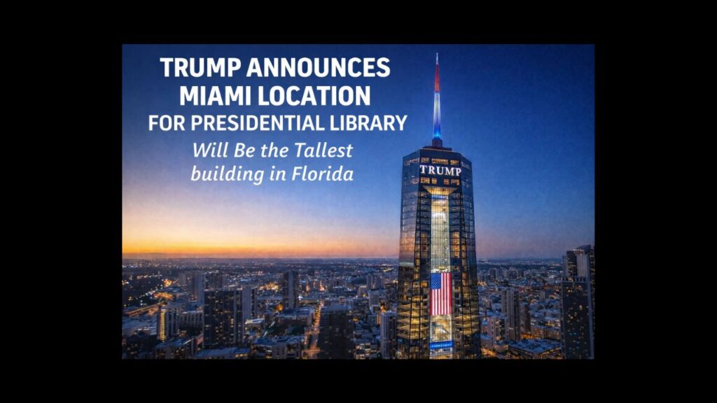 Trump Presidential Library to become Florida’s tallest building
