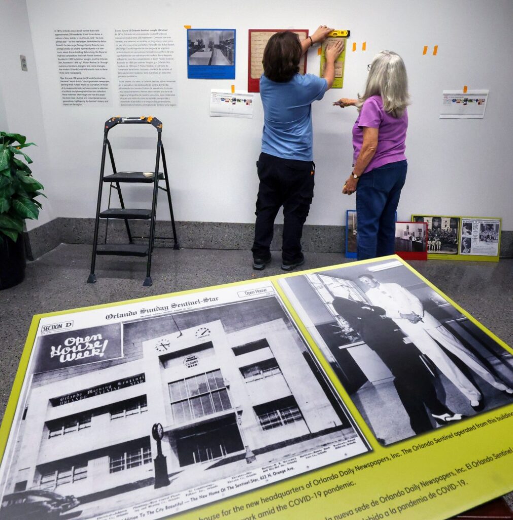 History Center Exhibit: 150 Years of Orlando Sentinel History