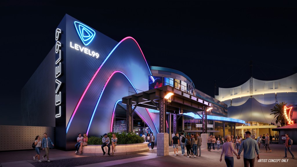 LEVEL99 gaming venue sets Disney World opening date