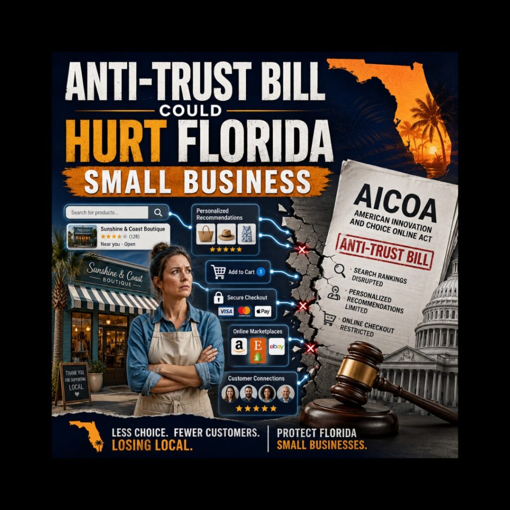New antitrust bill could hurt Florida’s small businesses