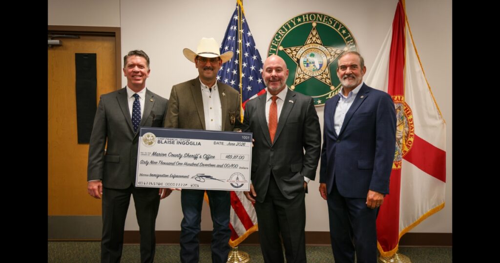 Florida CFO Blaise Ingoglia awards $166,000 to local immigration enforcement agencies